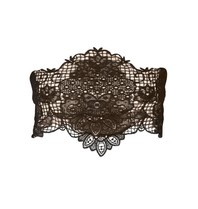 Atos Lombardini Lace bandeau top black