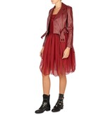 Atos Lombardini Jurk met tule rood