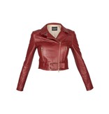Atos Lombardini Leather bikerjacket red