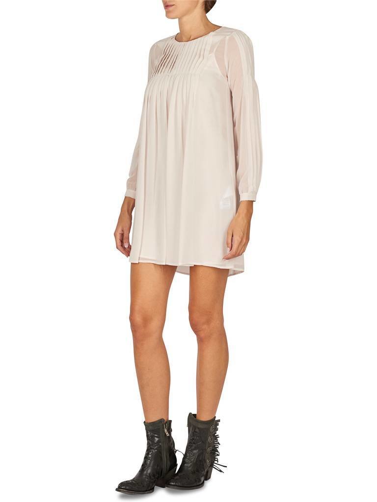 Atos Lombardini Pleated dress powder pink