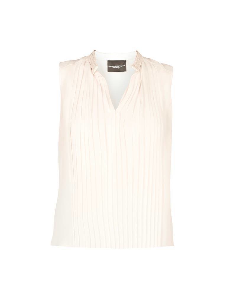 Atos Lombardini Sleeveless top powder pink