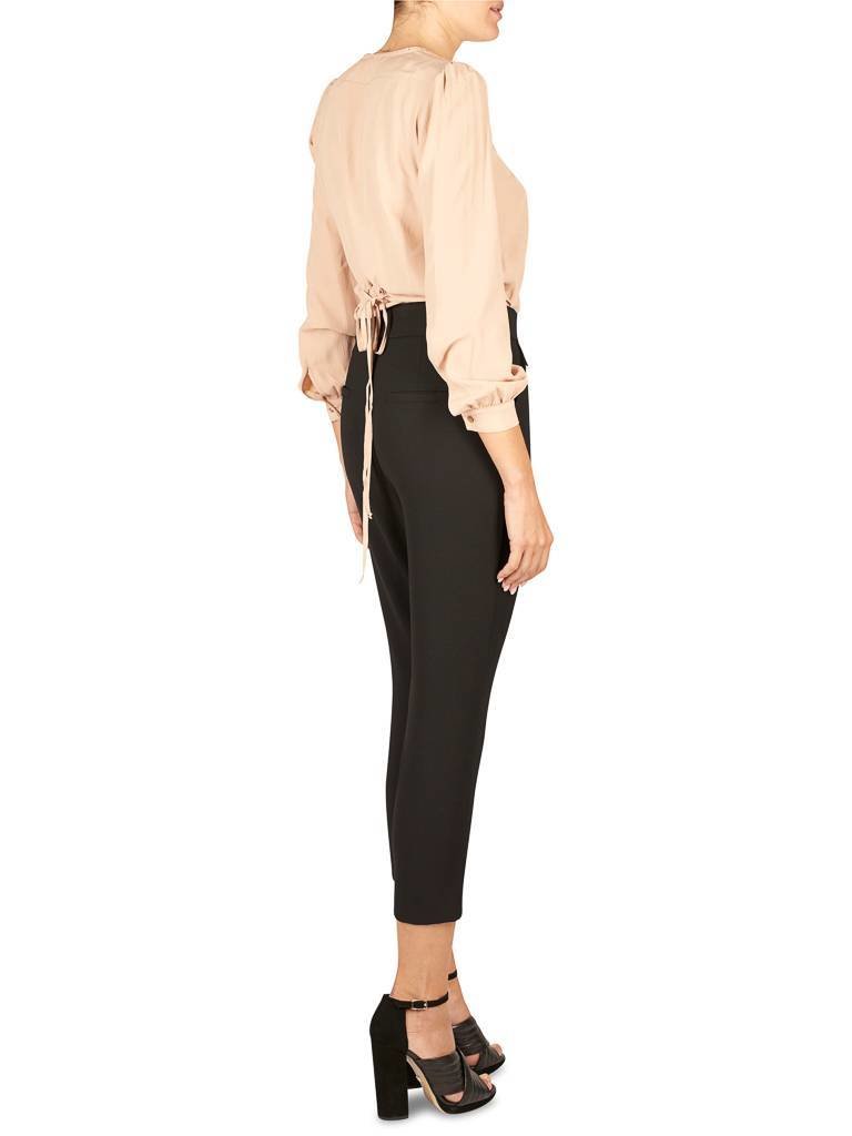 Atos Lombardini Trousers with bow black