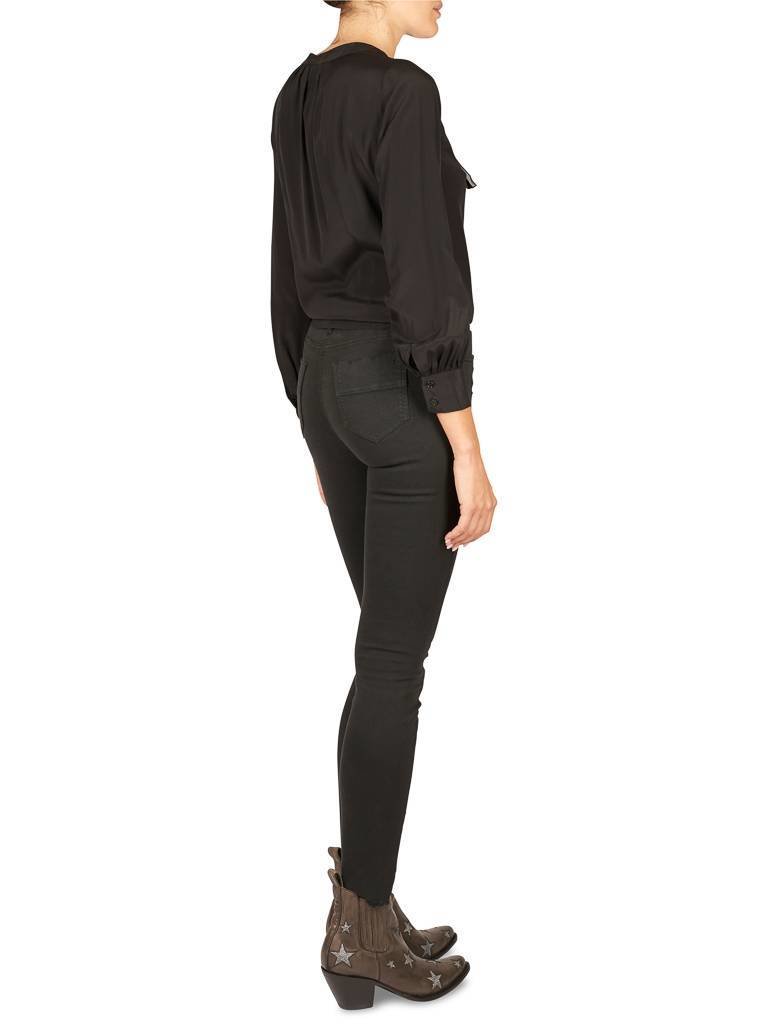 Atos Lombardini Blouse with bow black