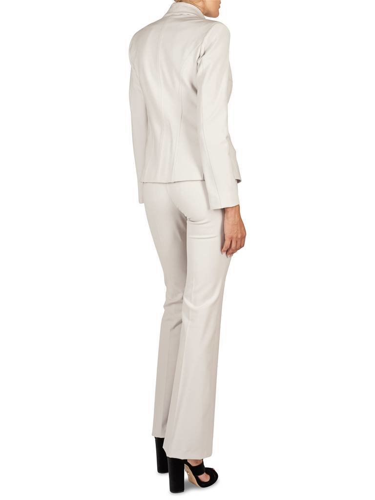 Atos Lombardini Short double-breasted blazer ecru