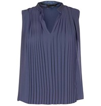 Atos Lombardini Sleeveless top dark blue