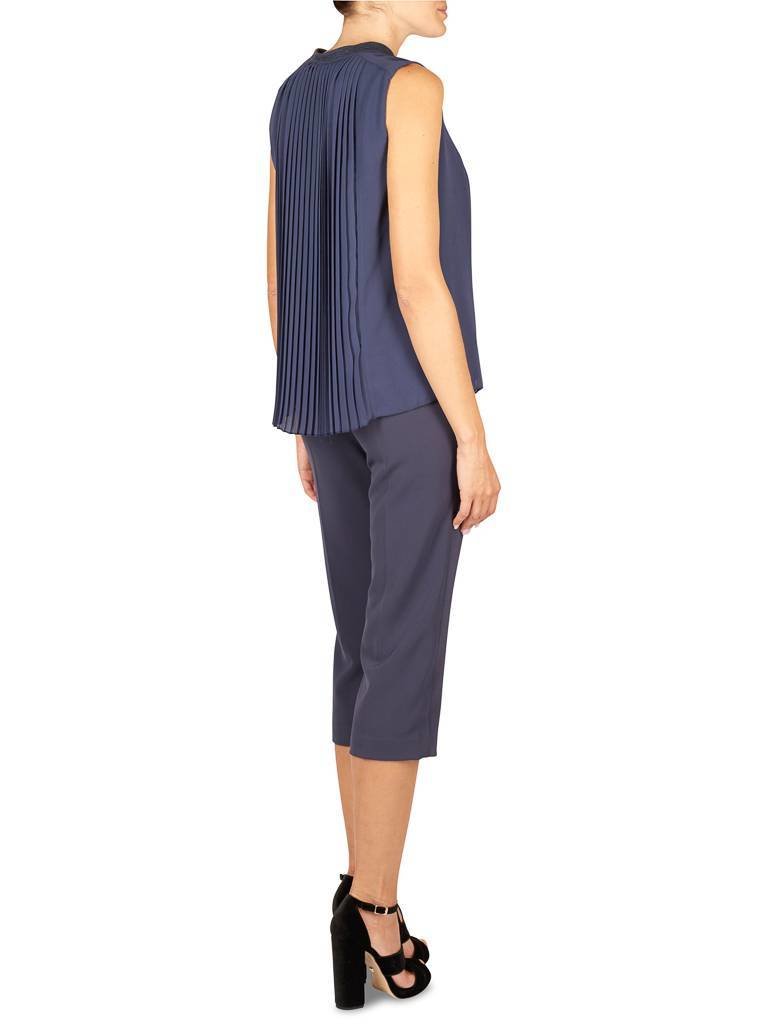 Atos Lombardini Sleeveless top dark blue