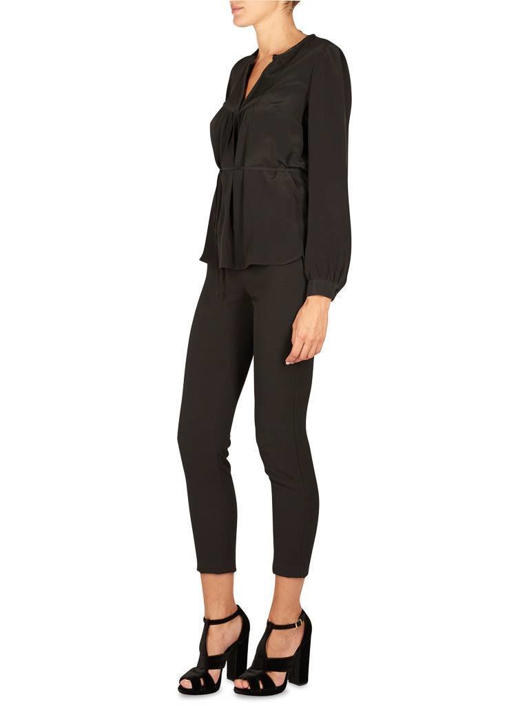 Atos Lombardini Blouse with cord black