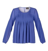 Atos Lombardini Tunika Bluse violett