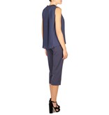 Atos Lombardini Cropped trousers blue