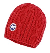 Canada Goose Cable beanie red