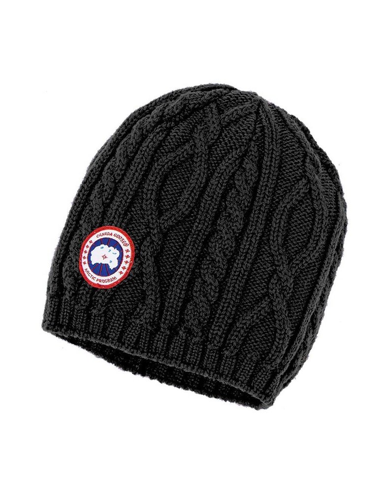 Canada Goose Cable beanie black