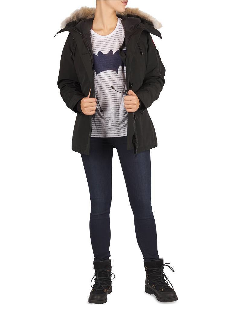 Canada Goose Montebello parka zwart