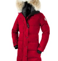 Canada Goose Shelburne parka red