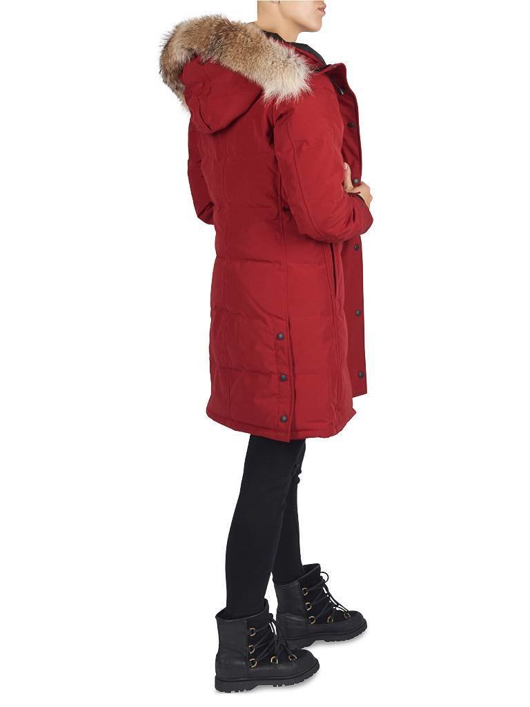Canada Goose Shelburne parka red