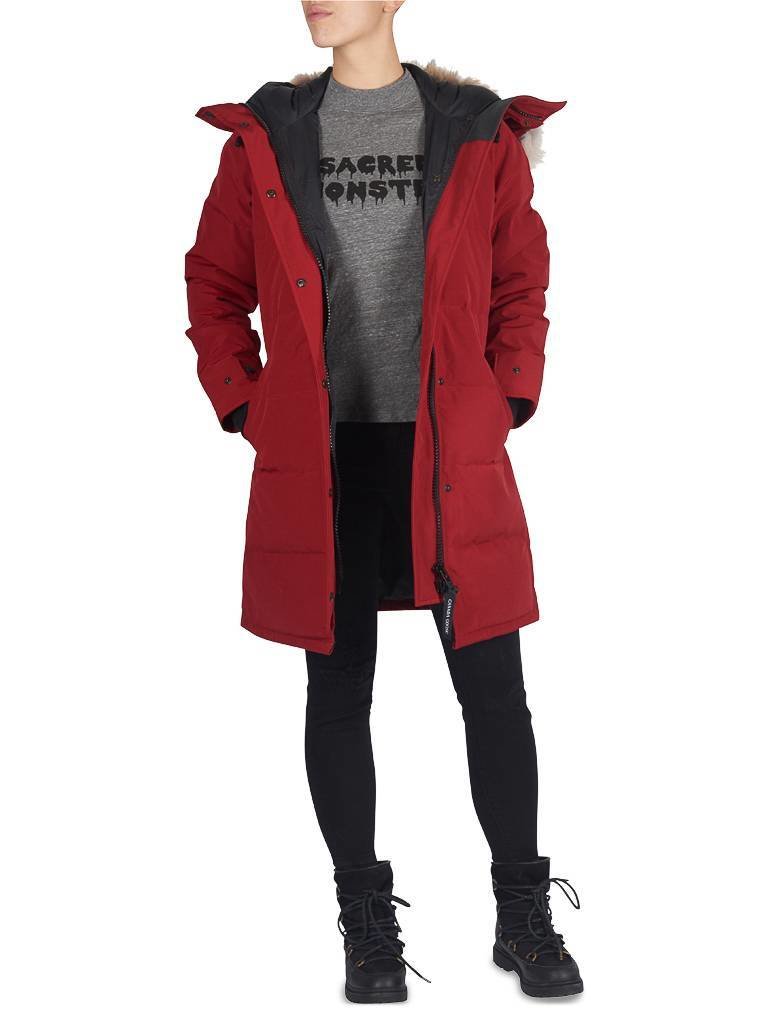 Canada Goose Shelburne parka rood