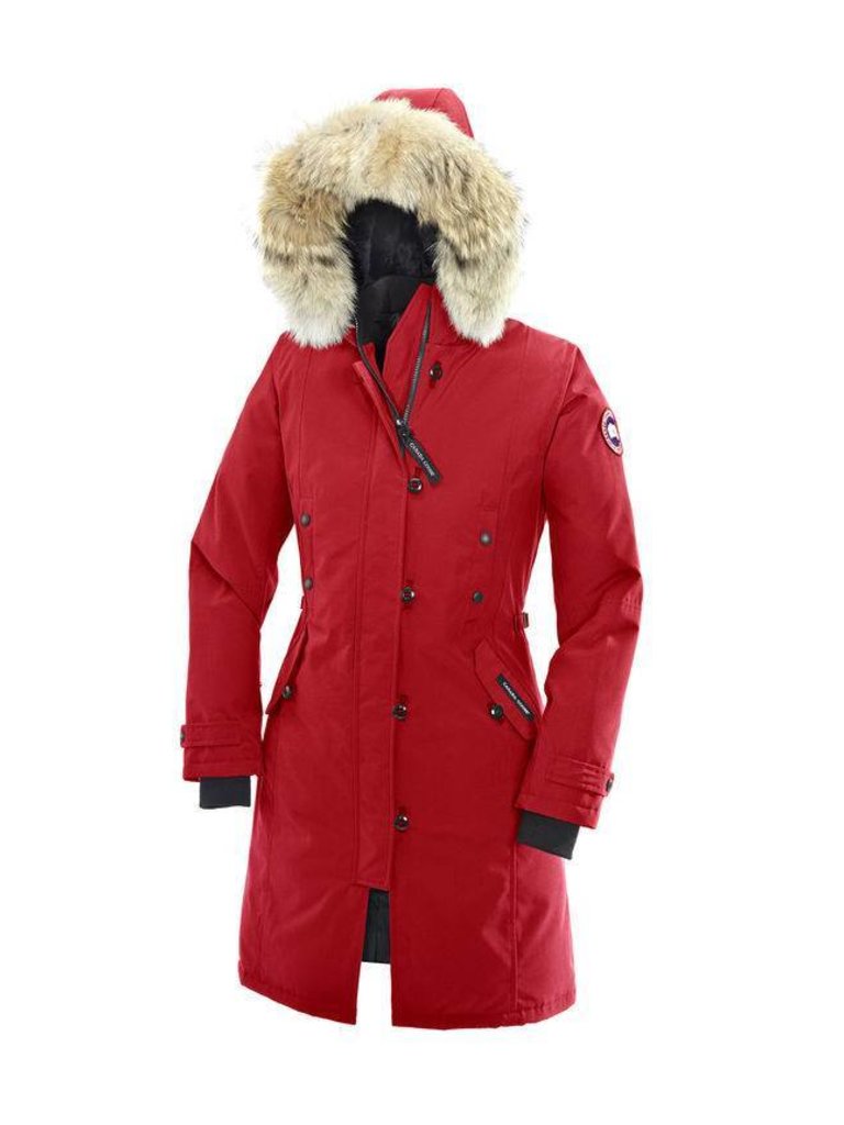 Canada Goose Kensington parka rood