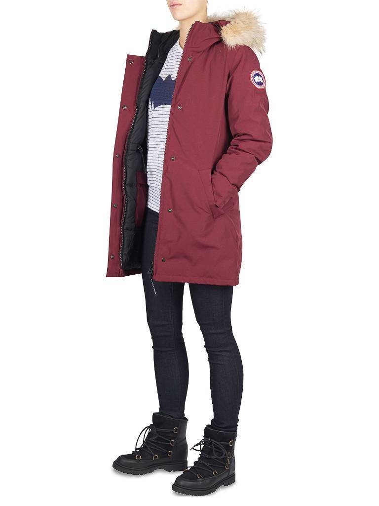 Canada Goose Victoria Parka dunkelrot