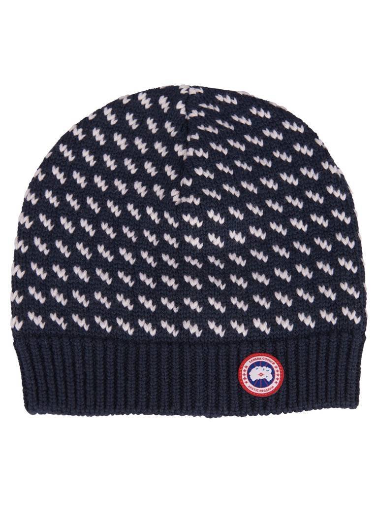 Canada Goose Birdseye Mütze dunkelblau und weiß