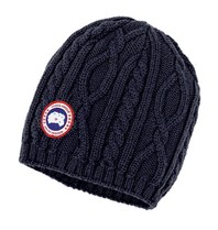 Canada Goose Cable beanie dark blue