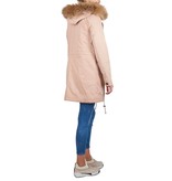 Blonde No.8 Aspen 515 parka soft pink