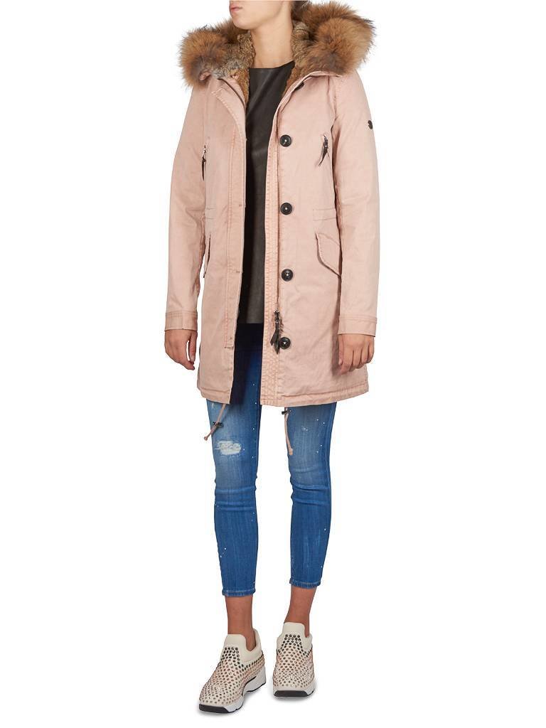 Blonde No.8 Aspen 515 parka soft pink