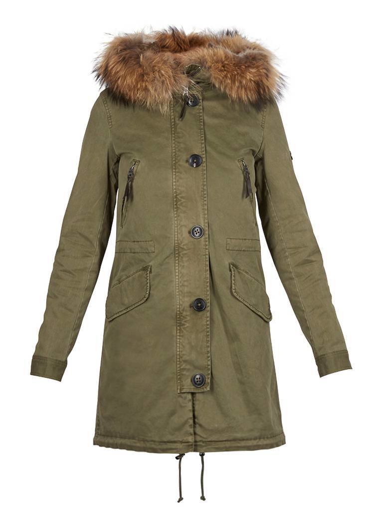 Blonde No.8 515 Aspen Parka army green