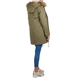 Blonde No.8 Aspen 515 Parka armee grün
