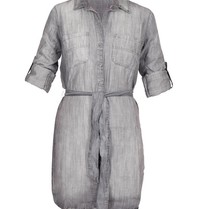 Bella Dahl Grey Arctic grey dress