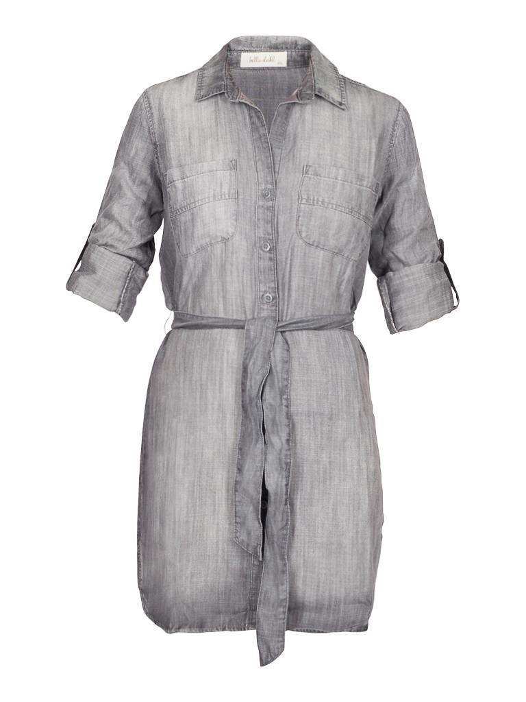 Bella Dahl Grey Arctic gray dress