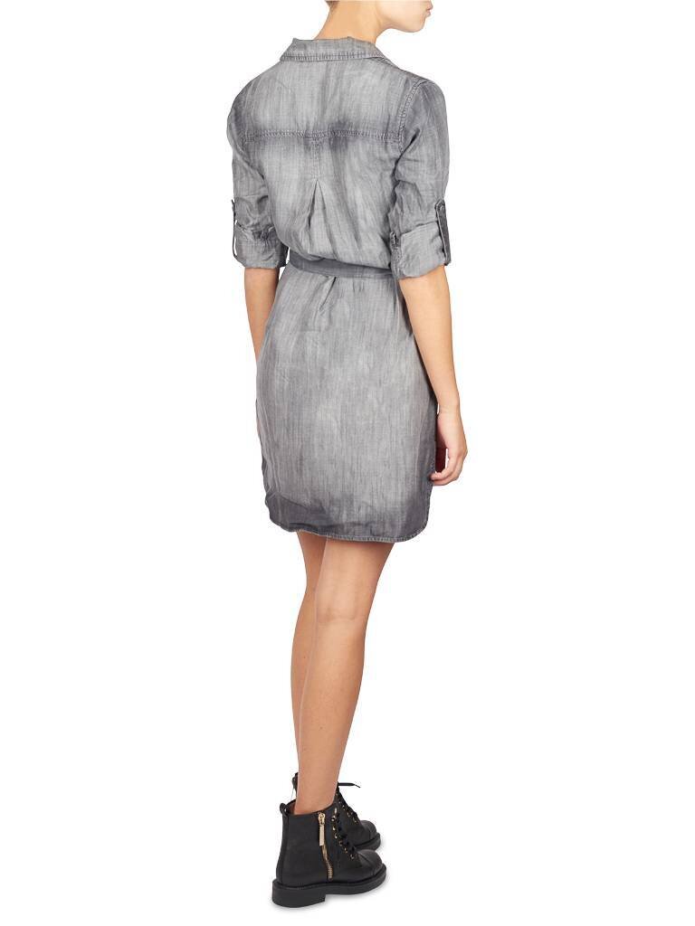 Bella Dahl Grau Arktis grauen Kleid