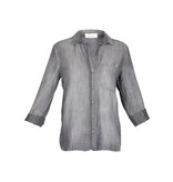 Bella Dahl Grey Arctic gray blouse