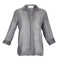 Bella Dahl Grey Arctic blouse grijs