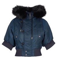 Diesel Black Gold Jas met korte mouwen donkerblauw