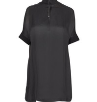 Diesel Black Gold Kleid mit Rollkragen schwarz