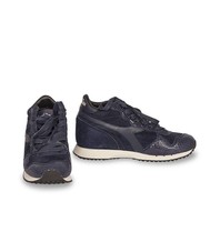 Diadora Trident mid reptile sneakers blauw