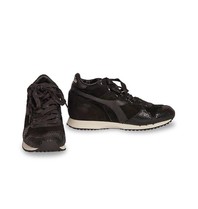 Diadora Trident Mitte Reptil Sneaker schwarz