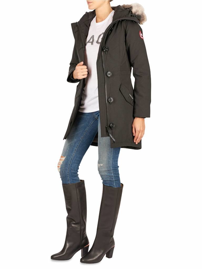 Canada Goose Rossclair parka zwart