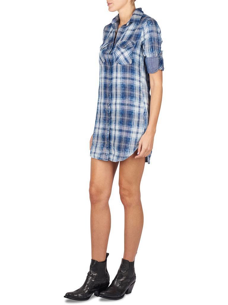 Bella Dahl Calais Wash dress blue