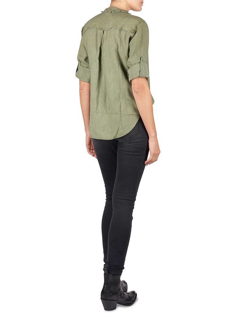 Bella Dahl Alpine pullover green