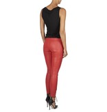 J Brand Lederhose rot