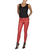 J Brand Leather pants red