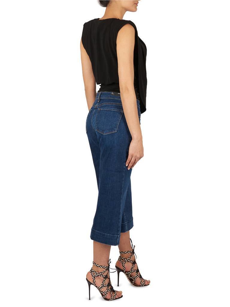 J Brand 'Liza' culotte jeans blue