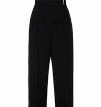 Elisabetta Franchi Flared culotte zwart