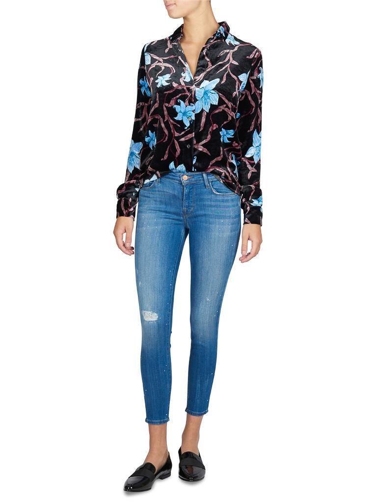 J Brand Collision skinny jeans light blue