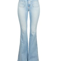 J Brand Beachline Flare Jeans hellblau