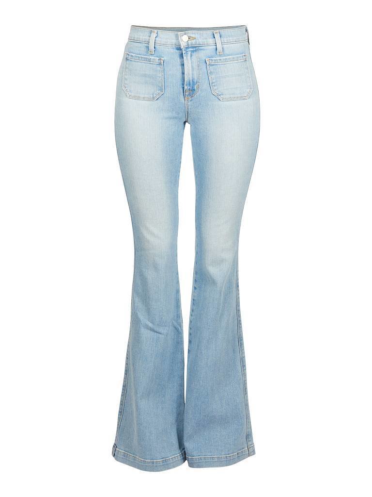 J Brand Beachline flared jeans lichtblauw