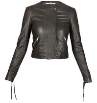 J Brand Leather jacket black