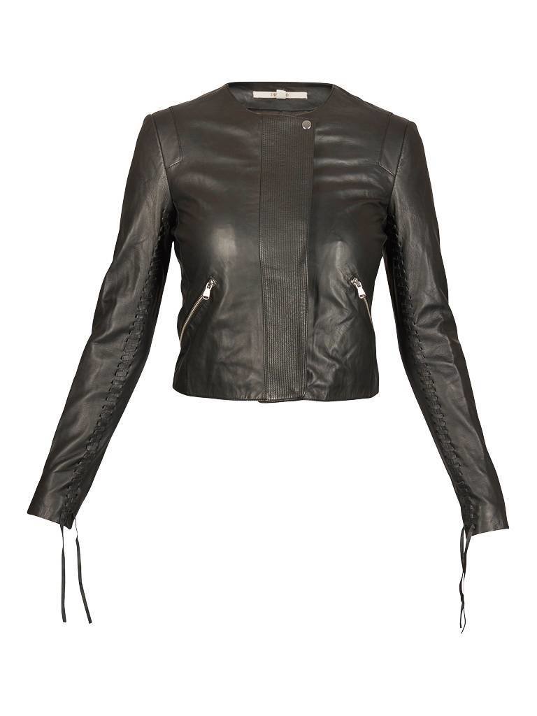 J Brand Leather jacket black