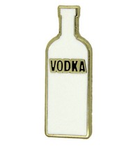 Godert.me Vodka bottle Pin gold