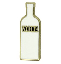 Godert.me Vodka bottle pin goud